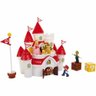 Conjunto Figuras e Cenário - Super Mario - Castelo da Princesa - Reino Cogumelo - Candide - 1
