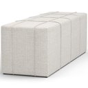 Ver imagem 6 de Puff Decorativo Living Sala de Estar 195 cm Roma W01 Linho Champagne - Lyam Lyam Decor
