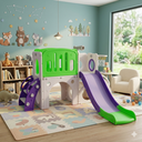 Ver imagem 7 de Playground Infantil Mini Mundo 5 em 1 Roxo e Verde Freso