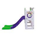 Ver imagem 3 de Playground Infantil Mini Mundo 5 em 1 Roxo e Verde Freso