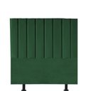 Ver imagem 2 de Cabeceira Estofada Solteiro 100CM Carla II Suede Verde - D A DECOR D&A Decor