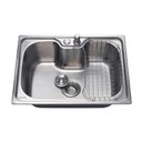 Ver imagem 1 de Cuba para cozinha gourmet pia aço inox com acessórios Borari 304 pingoo.casa
