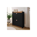 Ver imagem 2 de Sapateira Vertical Organizadora de Calçados P/ até 12 Pares:preto/cinamomo