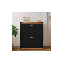 Ver imagem 1 de Sapateira Vertical Organizadora de Calçados P/ até 12 Pares:preto/cinamomo