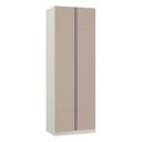 Ver imagem 1 de Guarda Roupa 2 Portas 3 Gavetas 80cm Prime Plus Luciane
