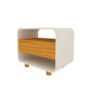 Ver imagem 5 de Conjunto Cabeceira Box Regulável com Duas Mesas Led Niara Cor:madeira