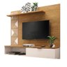 PAINEL HB MOVEIS GRID 1.6 - CARVALHO/OFF WHITE - 1
