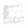PAINEL HB MOVEIS GRID 1.6 - CARVALHO/OFF WHITE - 3