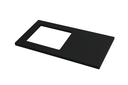 Ver imagem 1 de Tampo Mdp de 114 Cm para Cooktop 4 Bocas Preto