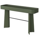 Ver imagem 5 de Aparador para Sala de Estar Orgânico Industrial Alef I03 Musgo Preto - Lyam Decor