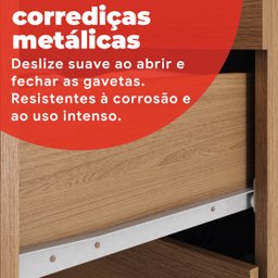 Cozinha Compacta Dama Miss com Balcão 07 Portas 02 Gavetas  - 8