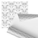 Ver imagem 1 de Papel de Parede Adesivo Entrelaçado Moderno Abstrato 2,80m