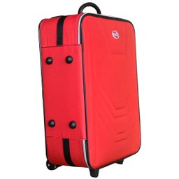 KIT CONJUNTO 2 MALAS VIAGEM VILLAGE ANAC- GRANDE E PEQUENA - Vermelho - 7