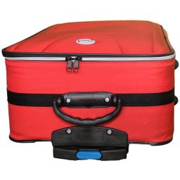 KIT CONJUNTO 2 MALAS VIAGEM VILLAGE ANAC- GRANDE E PEQUENA - Vermelho - 4