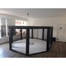 Octógono de Mma, Boxe Muay Thai Solo Tamanho 4 X 4metros:cinza - 3