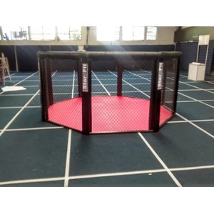 Octógono de Mma, Boxe Muay Thai Solo Tamanho 4 X 4metros:cinza