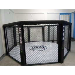 Octógono de Mma, Boxe Muay Thai Solo Tamanho 4 X 4metros:cinza - 2