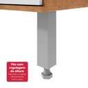 Ver mais imagens de Cozinha Modular Compacta Armario Aereo Balcao Nina Amêndoa/Branco