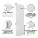Ver imagem 4 de Lateral de Geladeira para Armários de Cozinha Branco Nobre