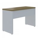 Ver imagem 3 de Escrivaninha Mesa Escritório com Armário Toq 2 Portas 190cm Branco Artany