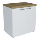 Ver imagem 2 de Escrivaninha Mesa Escritório com Armário 2 Portas Toq