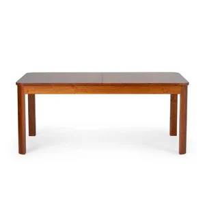 Mesa de Jantar 8 Lugares Extensível 180 a 220cm Madeira Maciça Zuzu 