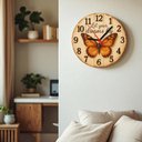 Ver imagem 2 de Relógio de Parede - Borboleta(64) -efeito 3d -25x25x2cm