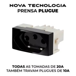 Espelho 4x2 Conjunto 1 Tomada 10a ou 20a Margirius - 2