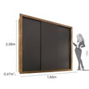 Ver imagem 4 de Quarto Completo com Guarda Roupa e Beliche Sallêto Móveis
