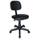 Ver imagem 1 de Cadeira Secretária Giratória sem Braços – Corino Preto – MARTIFLEX – 42003