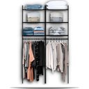 Ver imagem 1 de Arara de parede plus - 1,30 Smart Black