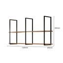 Ver imagem 5 de Kit 2 Prateleiras Decorativas Industrial Multiuso Wire Plus BP 15mm Demolição - Abmaza