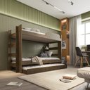 Ver imagem 7 de Quarto Completo com Guarda Roupa e Treliche Sallêto Móveis