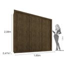 Ver imagem 4 de Quarto Completo com Guarda Roupa e Treliche Sallêto Móveis