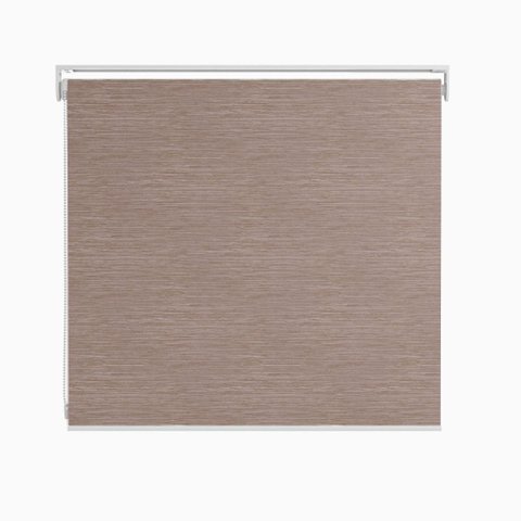 Persiana Rolo Blackout Marrom Napolis - 2,41m X 2,64m