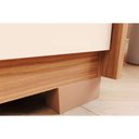 Ver imagem 6 de Guarda Roupa 6 Portas e 4 Gavetas C- Pés Norton Nature-off White - Henn