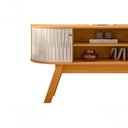 Ver imagem 4 de Estante Atlanta 2 Portas 1 Prateleira MDP 136cm Off White Madetec