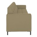 Ver imagem 6 de Sofá Living Decorativo Houston 2 Lugares 180cm Pés em Metal Veludo Bege Escuro G33 - Gran Belo