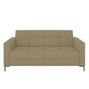 Ver imagem 5 de Sofá Living Decorativo Houston 2 Lugares 180cm Pés em Metal Veludo Bege Escuro G33 - Gran Belo