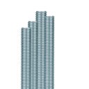 Ver imagem 1 de Kit 4 Barra Roscada Zincada de 1 Metro Unc Stein 1/4