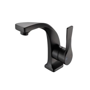 Torneira Banheiro Misturador Monocomando Preto Fosco 6027p Luuk Young