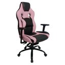 Ver imagem 1 de Cadeira Gamer Com Almofada Linha Gamer Racing Rosa