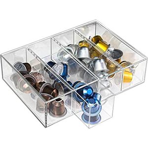 Organizador com 4 gavetas em Acrílico Multiuso Make Laser O4GM