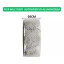 Ver imagem 3 de Kit 2 Fita Manta Asfaltica Aluminizada Auto Colante Impermeável Multiuso Veda Telhado Laje e Cano 5c