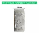 Ver imagem 3 de Kit 2 Fita Manta Asfaltica Aluminizada Auto Colante Impermeável Multiuso Veda Telhado Laje e Cano 5c