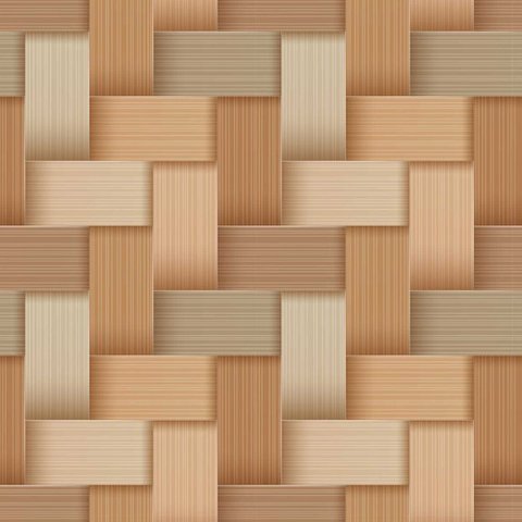 Papel de Parede Auto Colante Madeira 3d Clara Trançada 2,50m