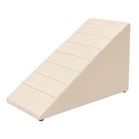 Rampinha Pet Rampa para Cachorro Dog Subir Cama Box e Sofá Bege