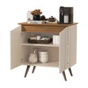 Ver imagem 3 de Buffet 2 Portas Pés Palito Retrô Encanto