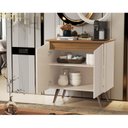 Ver imagem 4 de Buffet 2 Portas Pés Palito Retrô Encanto