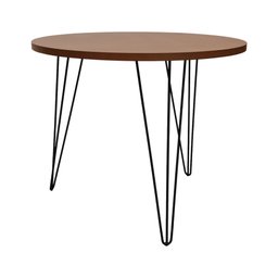 Mesa de Jantar Spectro Redonda Ø900x750 - Preto Amêndoa - 4